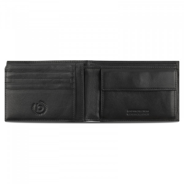 Pánská kožená peněženka Bugatti Neomes - černá