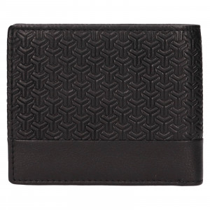 Pánská kožená peněženka Lagen Dalibors - černá