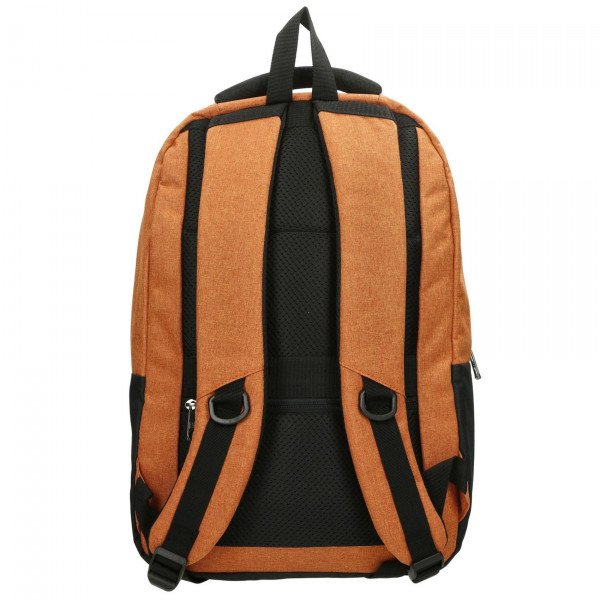 Moderní pánský batoh Enrico Benetti Ledok - oranžová