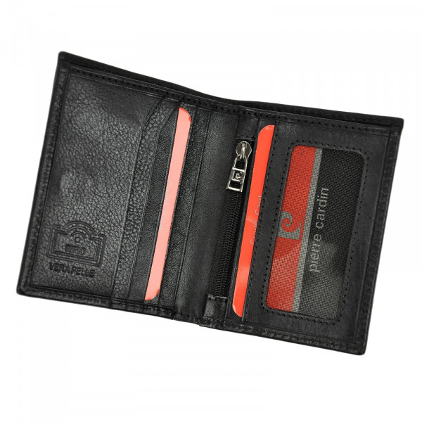 Pánská kožená peněženka Pierre Cardin Leonard - černá