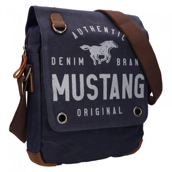 Pánská taška přes rameno Mustang Felip - modrá