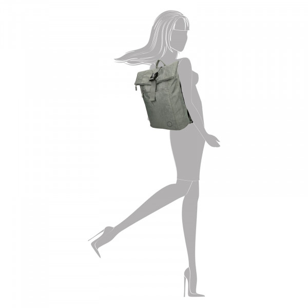 Moderní dámský batoh Enrico Benetti Miracle - šedá