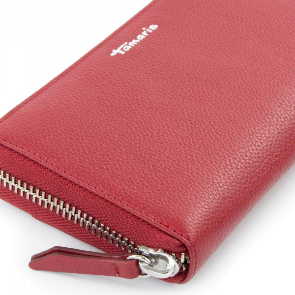 Dámská kožená peněženka Tamaris Ebba - červená