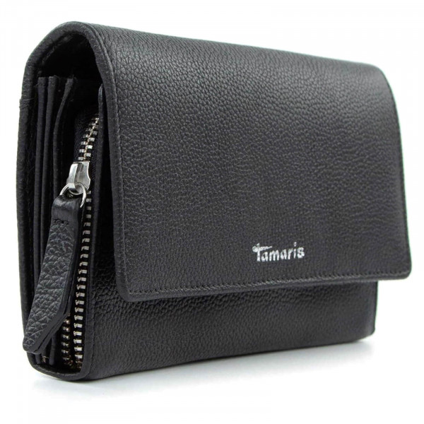 Dámská kožená peněženka Tamaris Edvina - černá