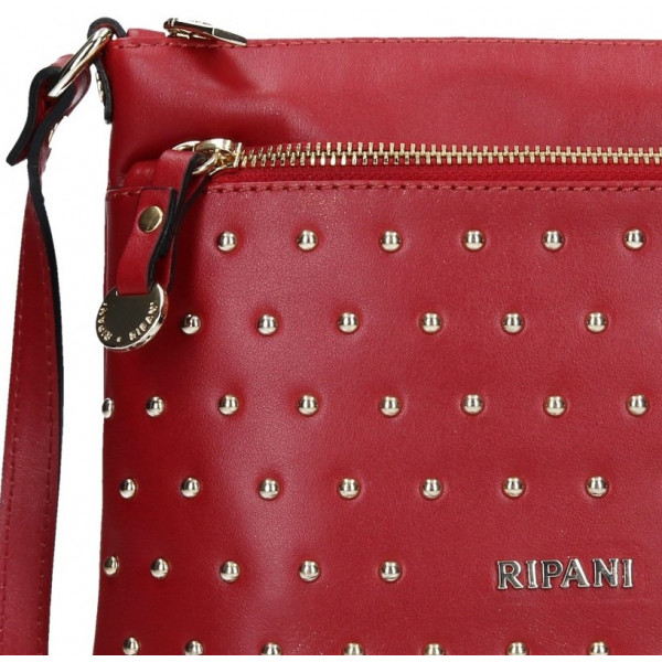 Dámská kožená kabelka Ripani Ember - červená