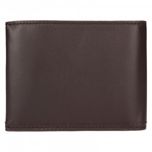 Pánská kožená peněženka Calvin Klein Gaven - hnědá