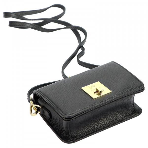 Dámská kožená kabelka Pierre Cardin Tiata - černá