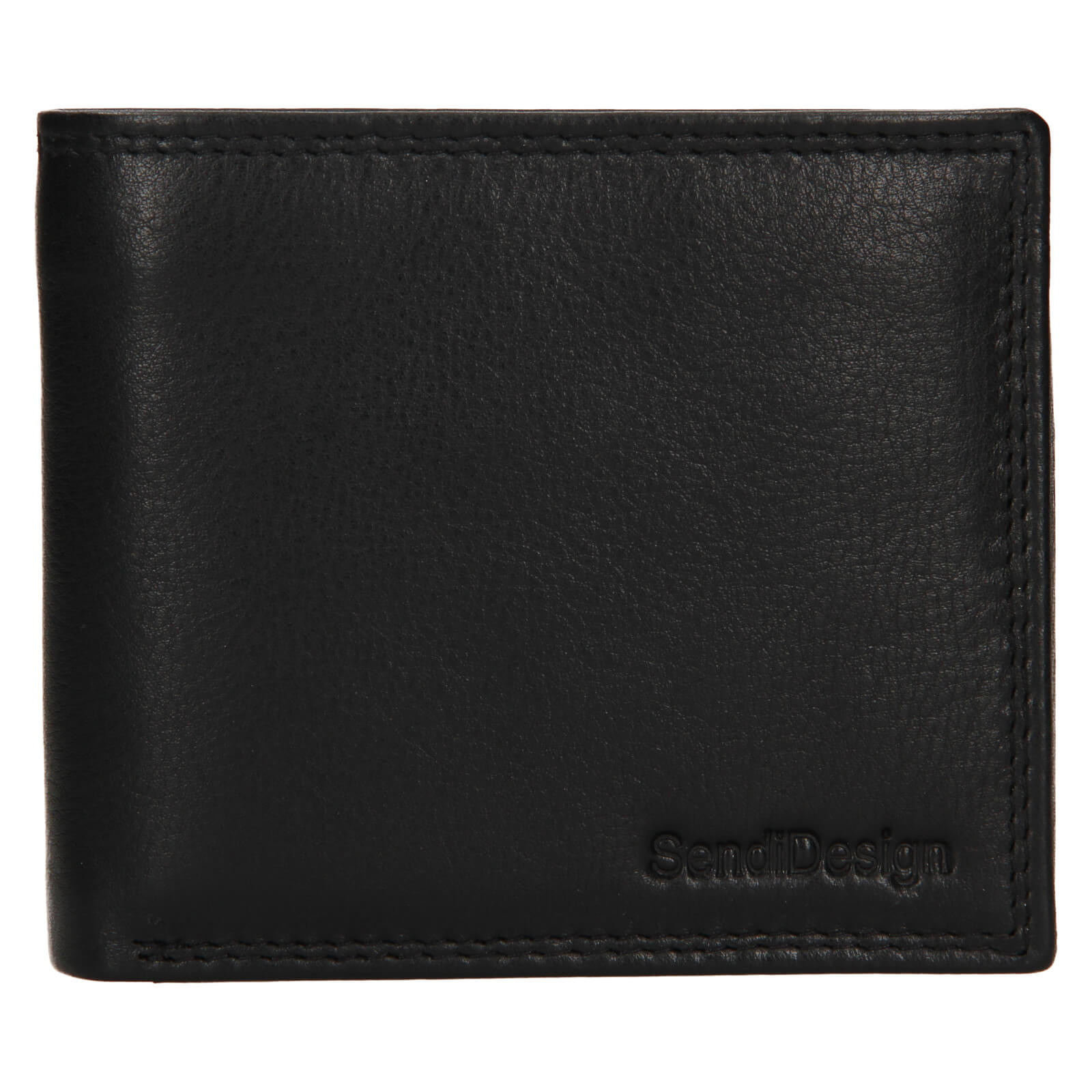Pánská kožená peněženka SendiDesign Kamee - černá