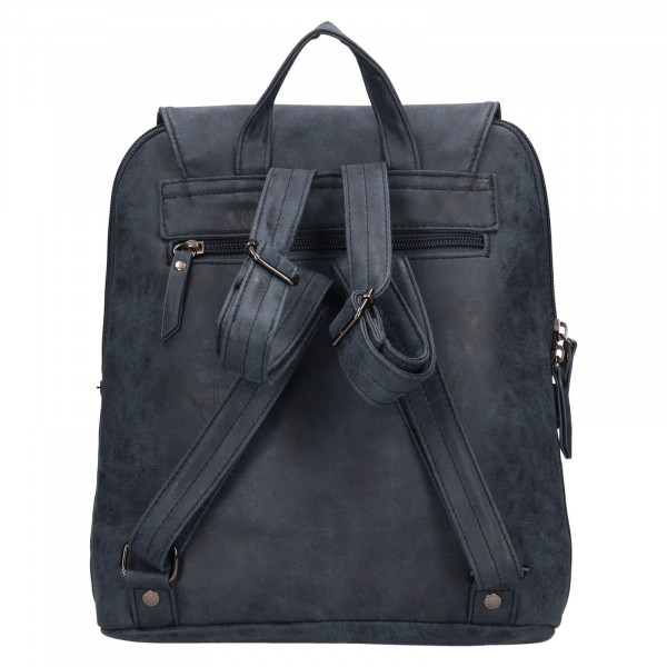 Moderní dámský batoh Enrico Benetti Tinna - tmavě modrá