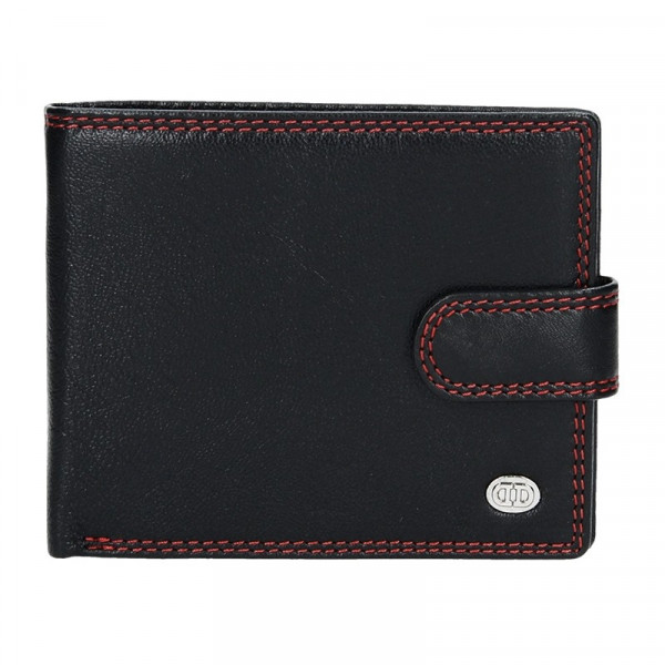Pánská kožená peněženka DD Anekta Maxim - černá