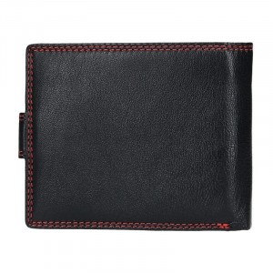 Pánská kožená peněženka DD Anekta Maxim - černá