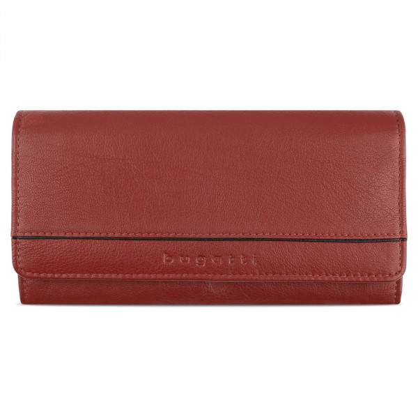 Dámská kožená peněženka Bugatti Siala - červená