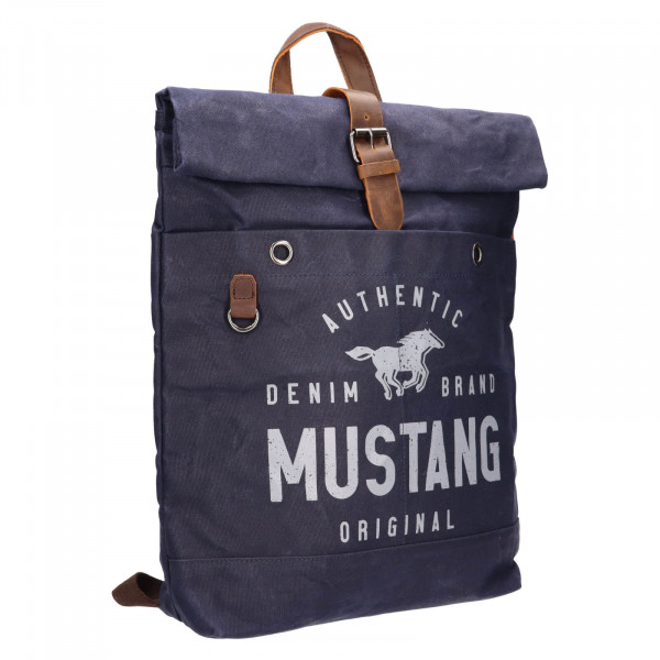 Velký trendy batoh Mustang Lindr - modrá