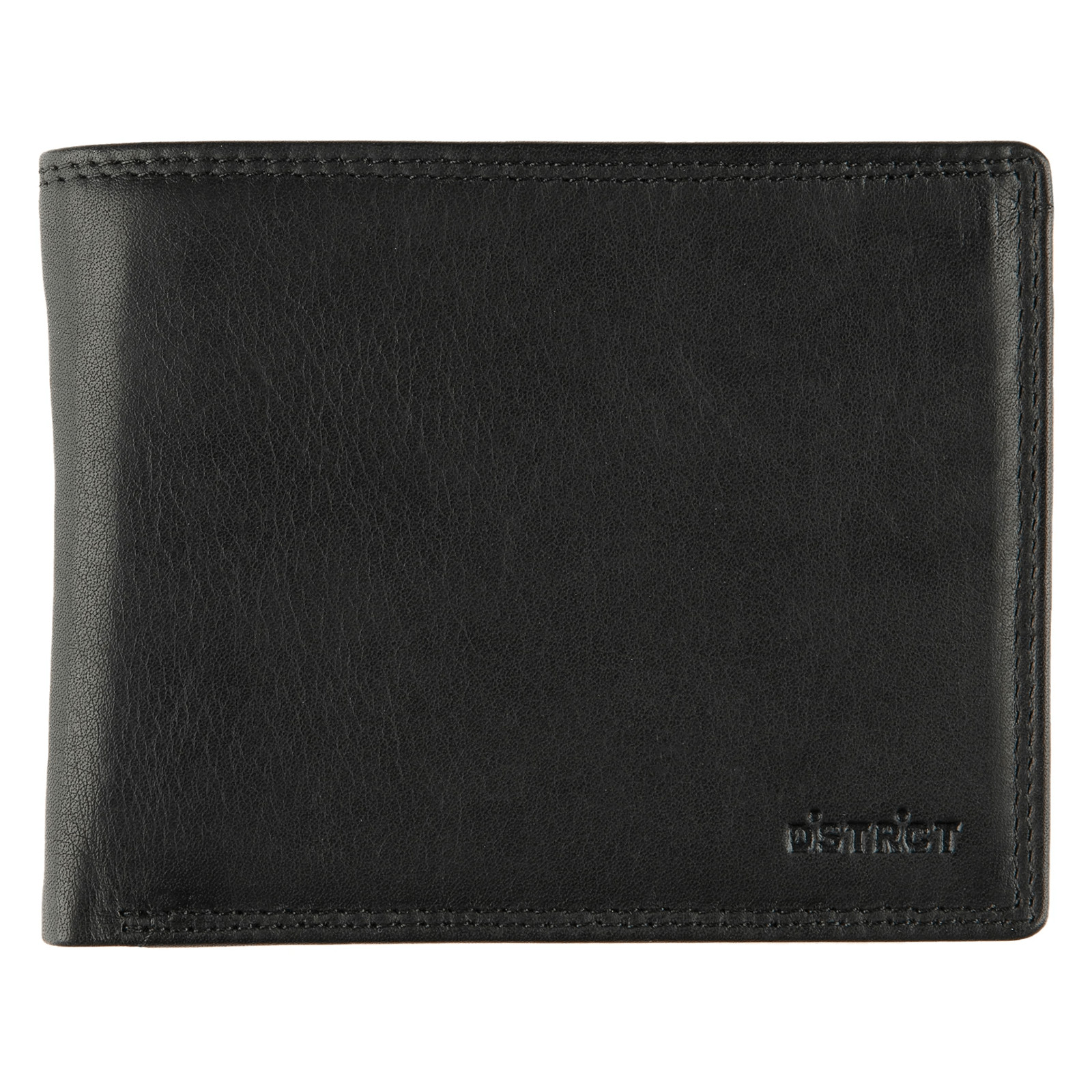 Pánská kožená peněženka DSTRCT Radis - černá
