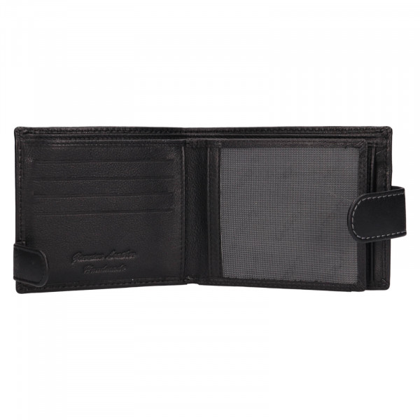 Pánská kožená peněženka Lagen Denny - černá