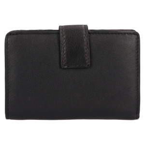 Malá dámská kožená peněženka Lagen Tanits - černá
