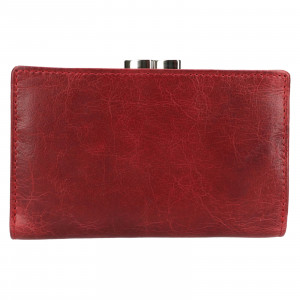 Dámská kožená peněženka Lagen Jarie - červená