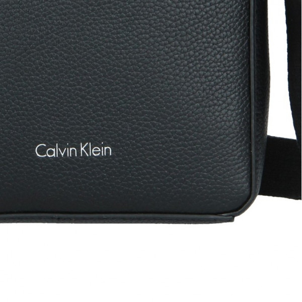 Pánská kožená taška přes rameno Calvin Klein Timi - černá