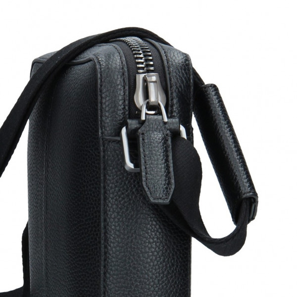 Pánská kožená taška přes rameno Calvin Klein Timi - černá