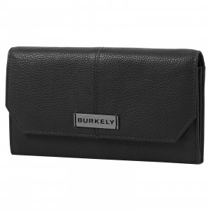 Dámská kožená peněženka Burkely Maria - černá