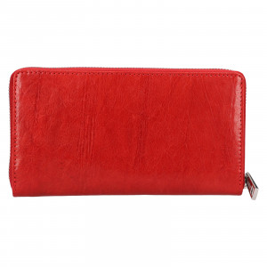 Dámská kožená peněženka Lagen Ajlic - červená