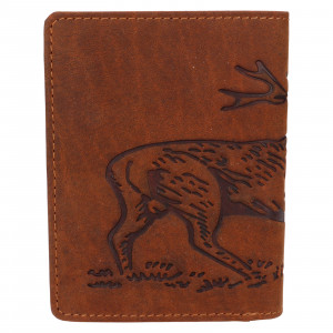 Pánská kožená  peněženka Lagen Deer - hnědá