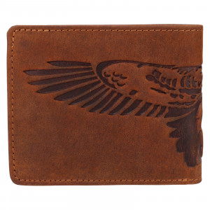Pánská kožená peněženka Lagen Egell - hnědá