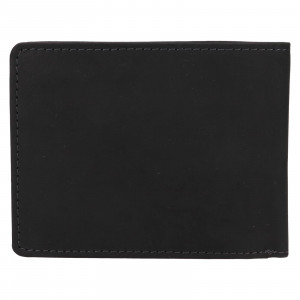 Pánská kožená peněženka Lagen Kalles - černá