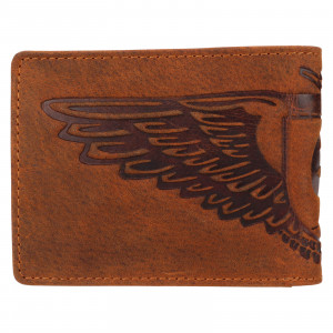 Pánská kožená peněženka Lagen Zidde - hnědá