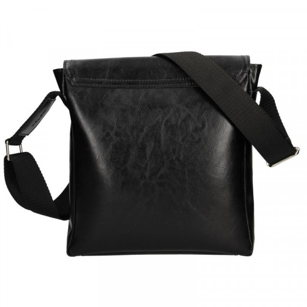 Pánská kožená taška na doklady Delami Marco - černá