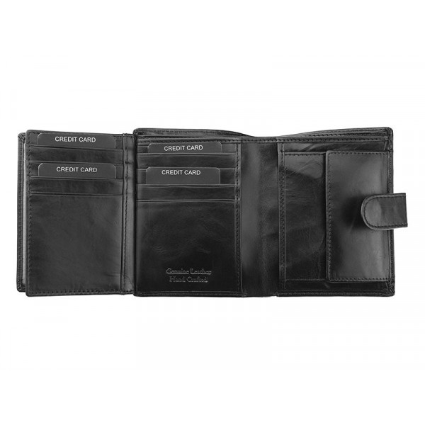 Pánská kožená peněženka Rovicky Gabriel - černá