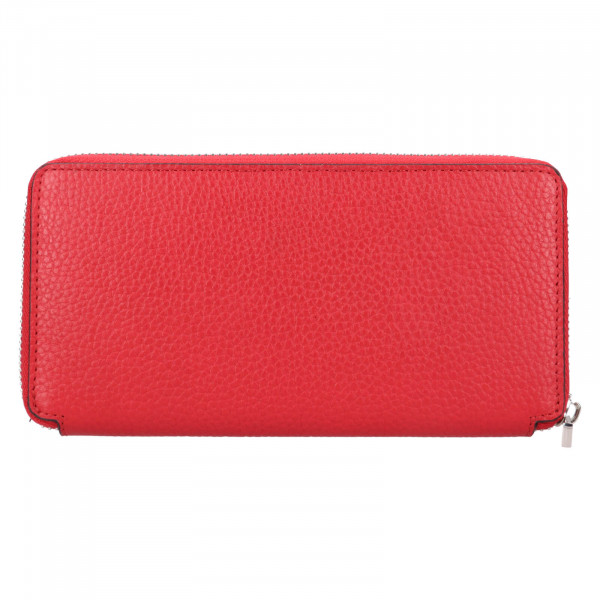 Dámská kožená peněženka Lagen Arzea - červená