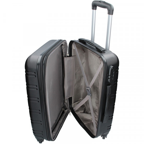 Sada dvou cestovních kufrů Airtex Worldline 531/2 - černá