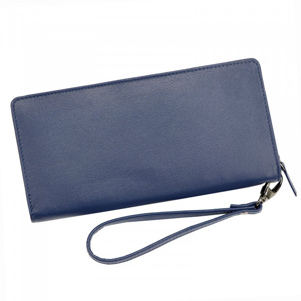 Dámská kožená peněženka Pierre Cardin Virage - modrá