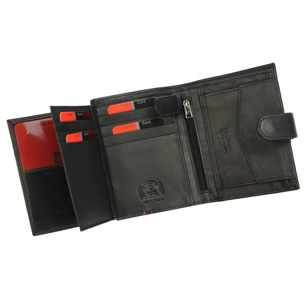 Pánská kožená peněženka Pierre Cardin Sabien - černá