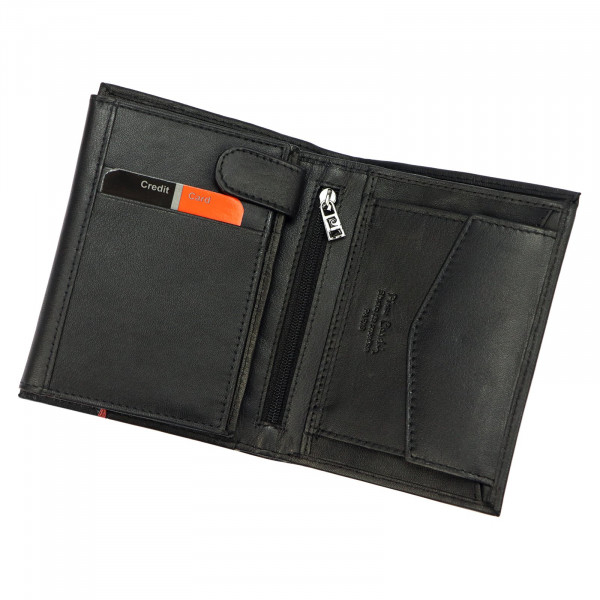 Pánská kožená peněženka Pierre Cardin Bredly - černá