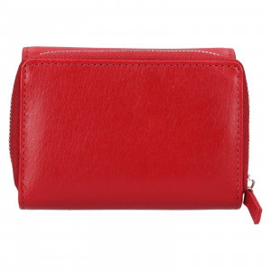 Dámská kožená peněženka Lagen Stelna - červená