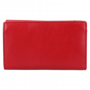 Dámská kožená peněženka Lagen Slávka - červená