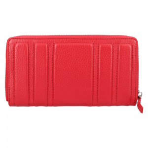 Dámská kožená peněženka Lagen Martena - červená