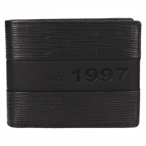 Pánská kožená peněženka Lagen Eugen - černá