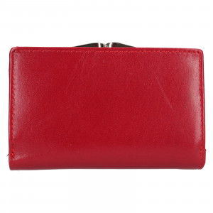 Dámská kožená peněženka Lagen Bontia - červená