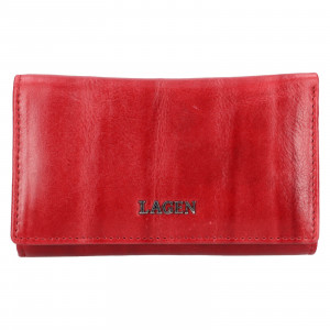Dámská kožená peněženka Lagen Lisanda - červená