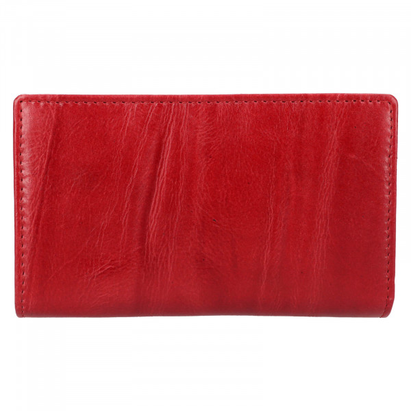 Dámská kožená peněženka Lagen Lisanda - červená