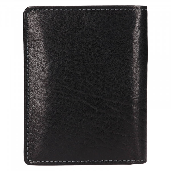 Pánská kožená peněženka Lagen Apolos - černá