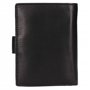 Pánská kožená peněženka Lagen Persson - černá