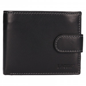 Pánská kožená peněženka Lagen Yngel - černá