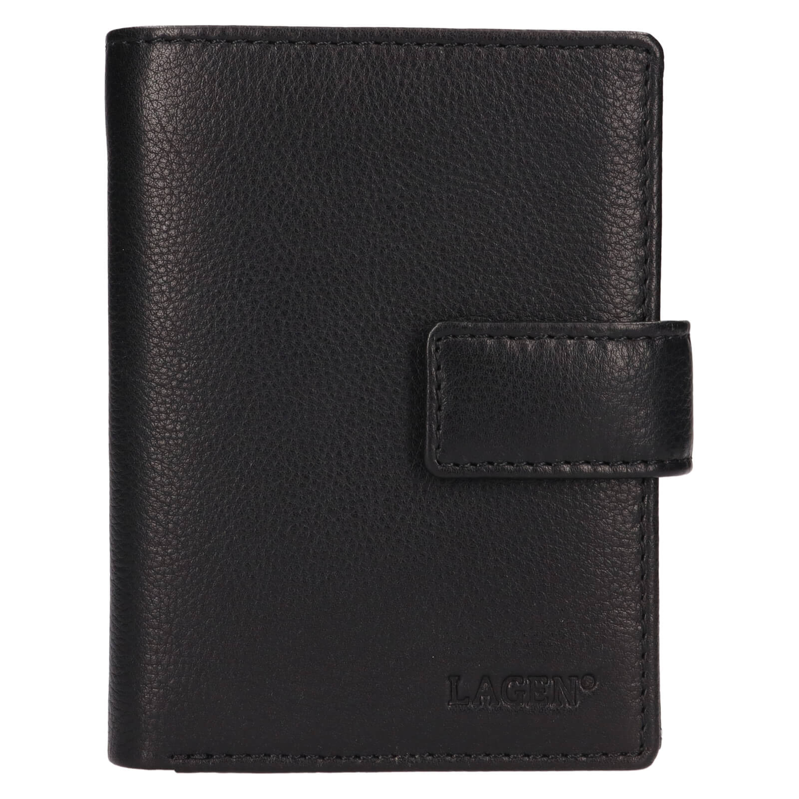 Pánská kožená peněženka Lagen Göte - černá