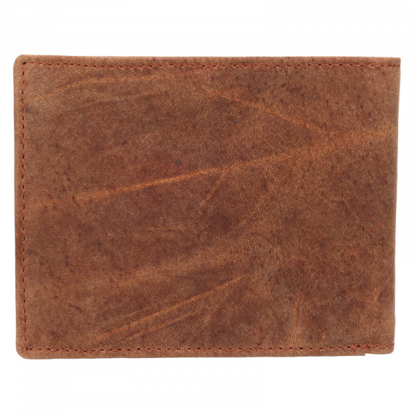 Pánská kožená peněženka Lagen Torsten - hnědá