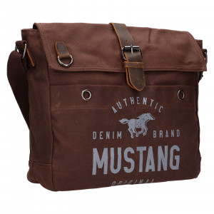 Pánská taška přes rameno Mustang Iggo - hnědá