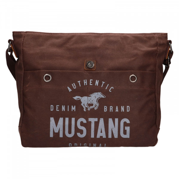 Pánská taška přes rameno Mustang Iggo - hnědá